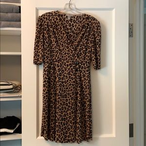 ASOS Maternity leopard print dress - size US4